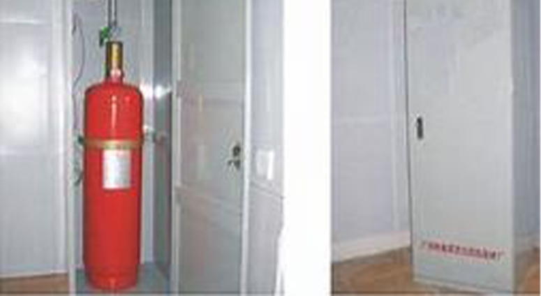 红河集装箱FM200气体消防系统